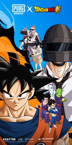 PUBG MOBILE готов приветствовать мир Dragon Ball Super на Эрангеле, Ливике и Саноке