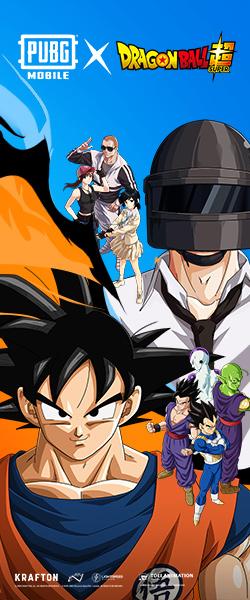 PUBG MOBILE готов приветствовать мир Dragon Ball Super на Эрангеле, Ливике и Саноке